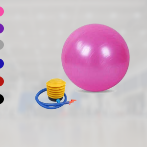Stability Pilates Ball Exercises With Air Pump